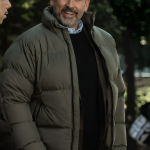 Steve Carell Rooster Puffer Jacket